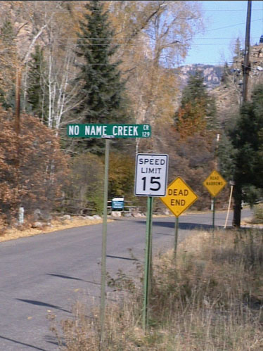 No Name Creek Speed 15