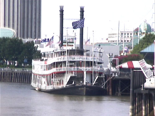 Natchez - Bateau a aube